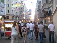 IMG 6739  Busy shopping street leading to Taksim Square. Missed nothing at the end.