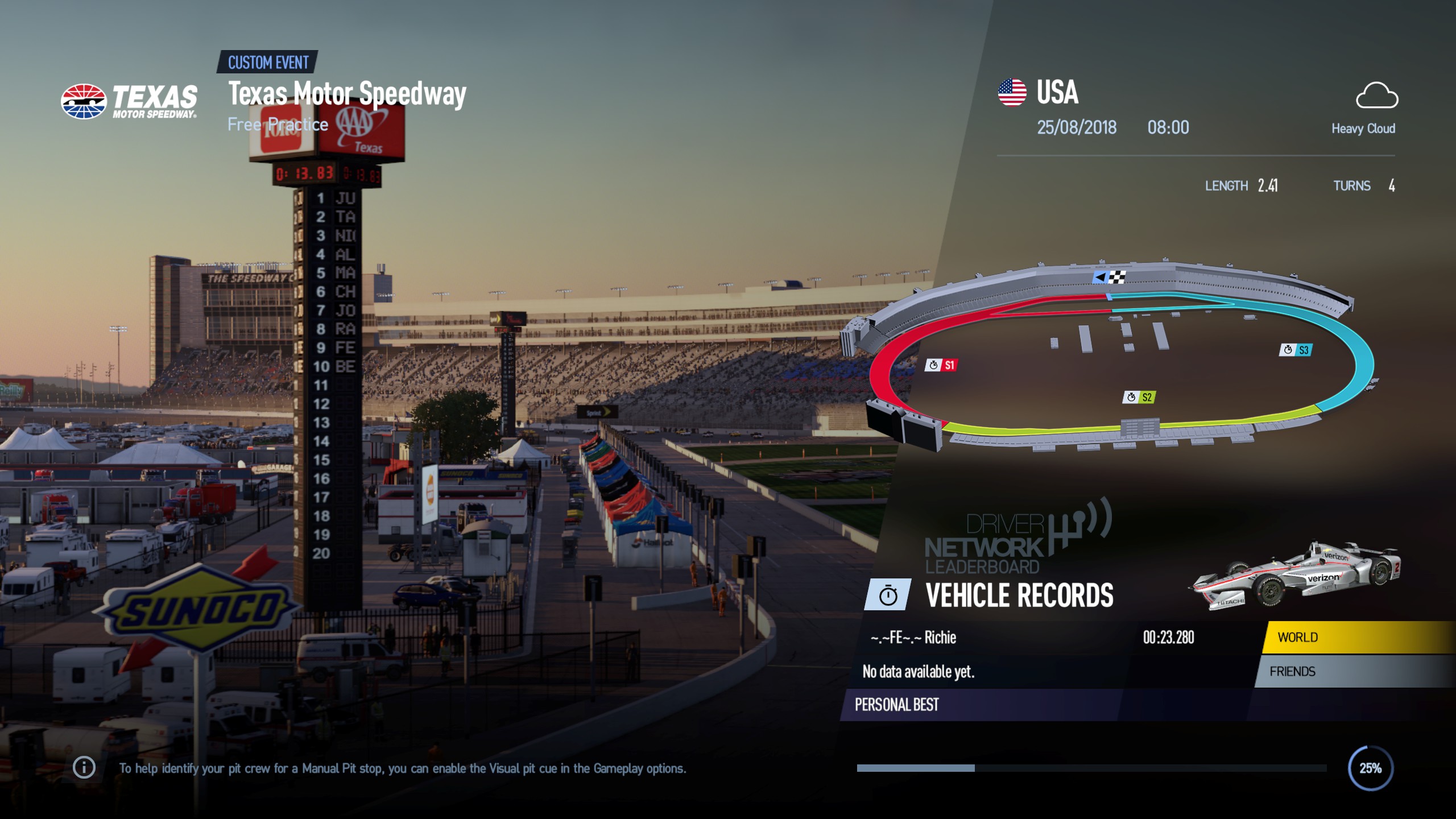 Track: Texas Motor Speedway Oval