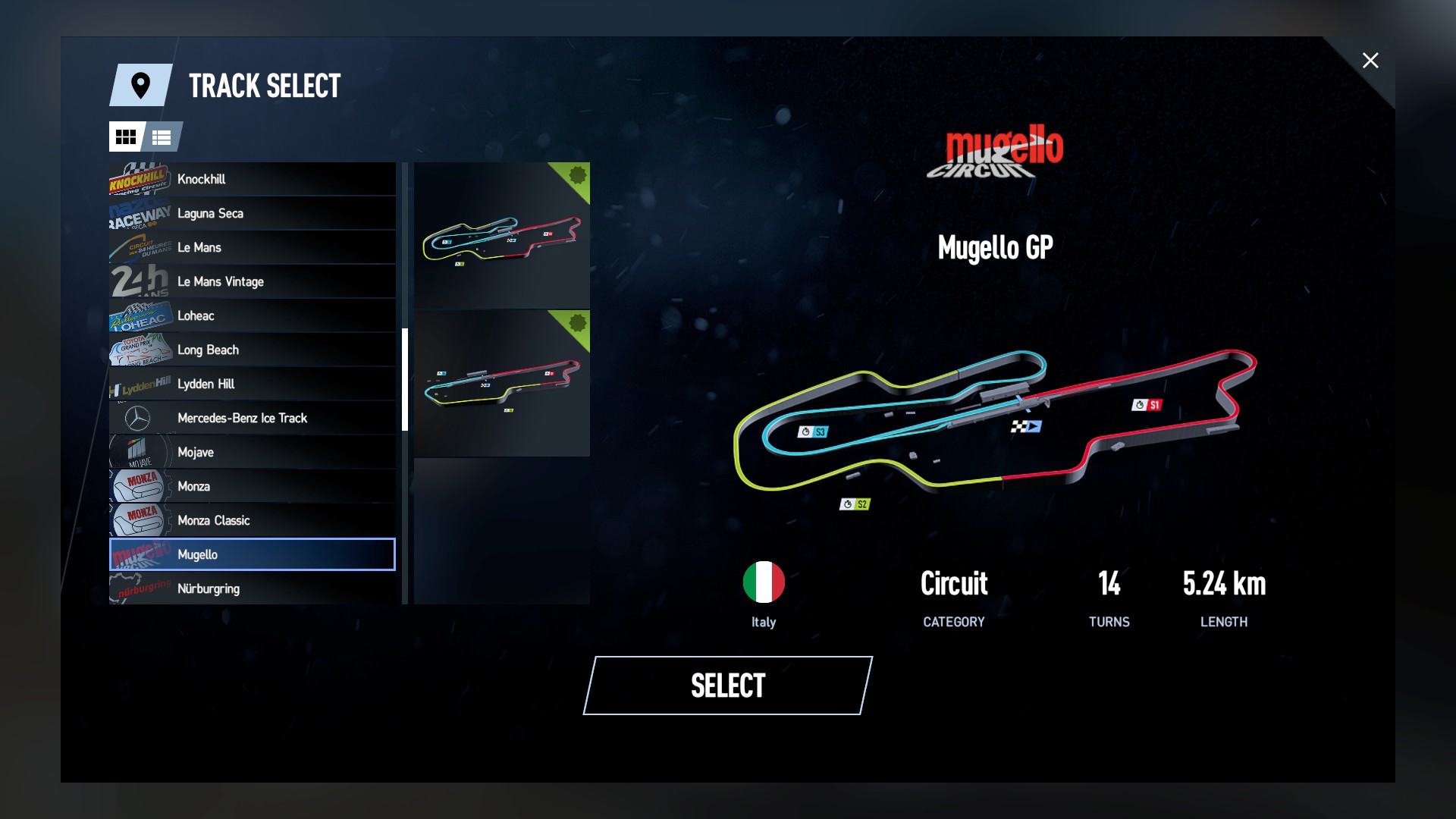 Track: Autodromo Internazionale del Mugello Grand Prix