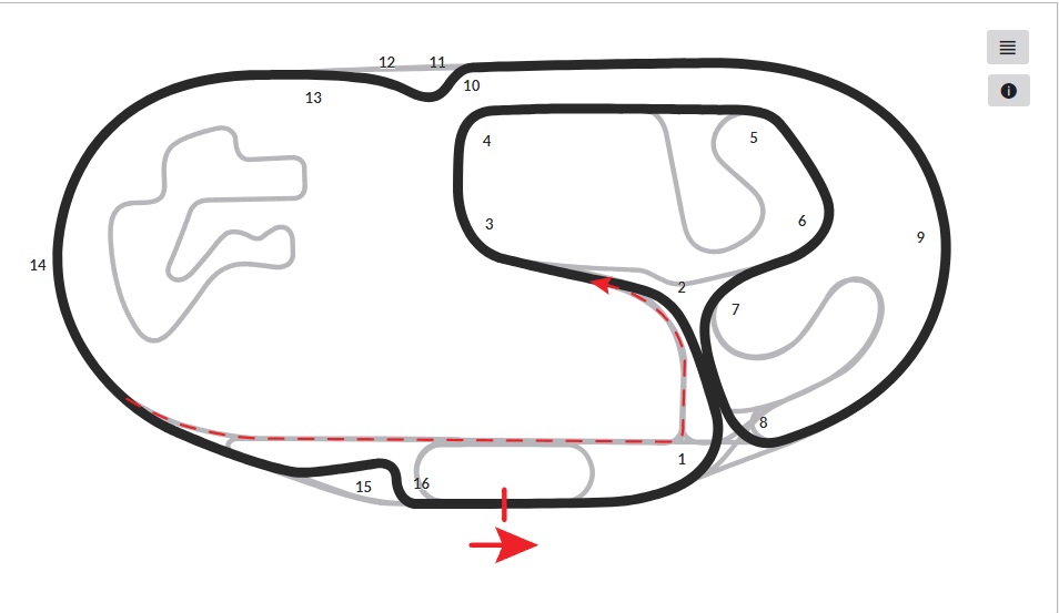 Track: Charlotte Motor Speedway Roval