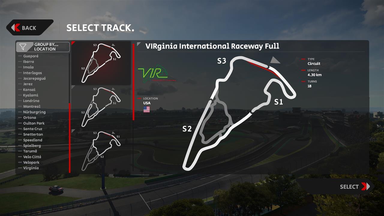 Track: Virginia International Raceway Full Course
