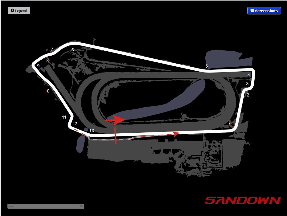 Track: Sandown International Motor Raceway 