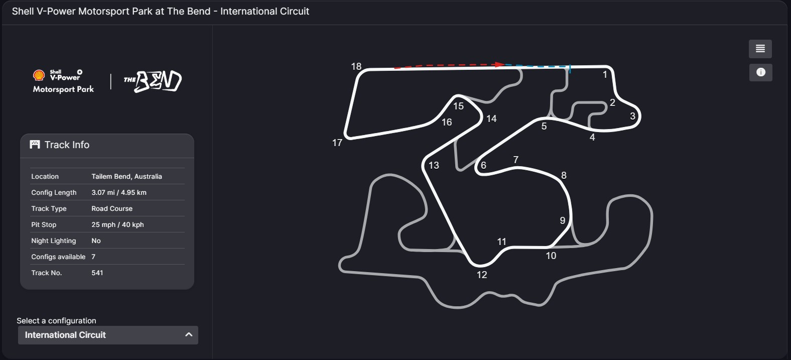 Track: Shell V-Power Motorsport Park at The Bend International Circuit